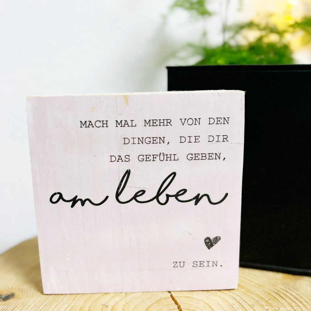 Kleiner Reminder…