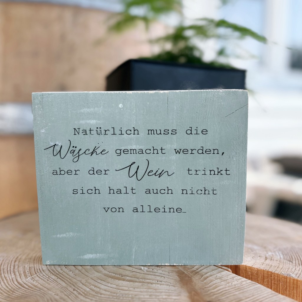 Sonntagsmodus: an! 🍷